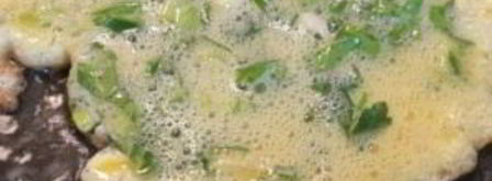 омлет с петрушкой и зеленым луком. Шаг 5