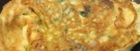 омлет с петрушкой и зеленым луком. Шаг 6