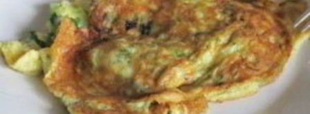 омлет с петрушкой и зеленым луком. Шаг 7