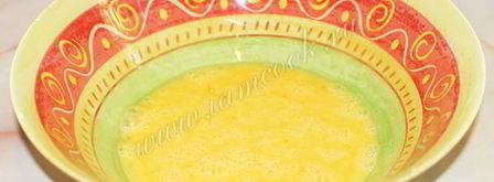 омлет с помидорами, луком и укропом. Шаг 6