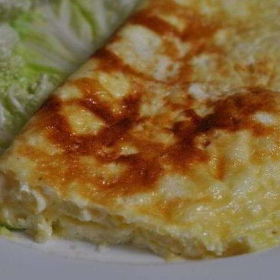 Рецепт омлета с сыром на сковороде