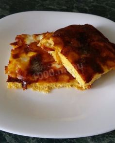 Омлет со сливочным маслом