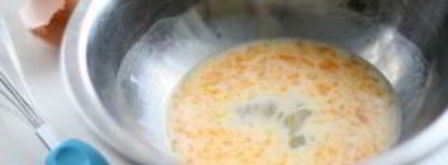 омлет в пароварке для детей. Шаг 2