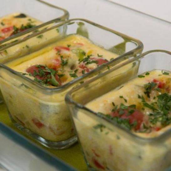 Рецепт паровой фриттаты с овощами