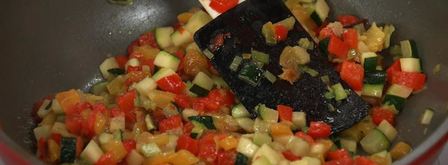 паровая фриттата с овощами. Шаг 3