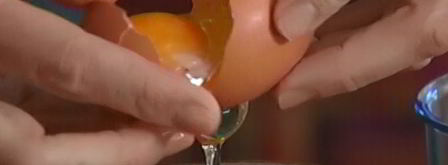 пышный омлет с кабачком и креветками. Шаг 4