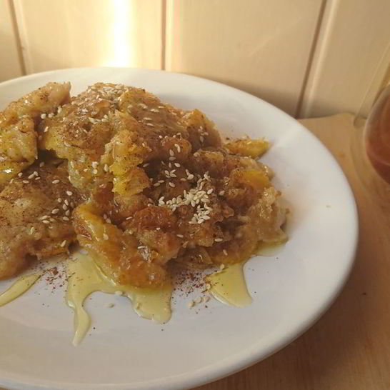 Рецепт сладкого омлета с яблоком