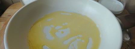 сладкий омлет с яблоком. Шаг 3