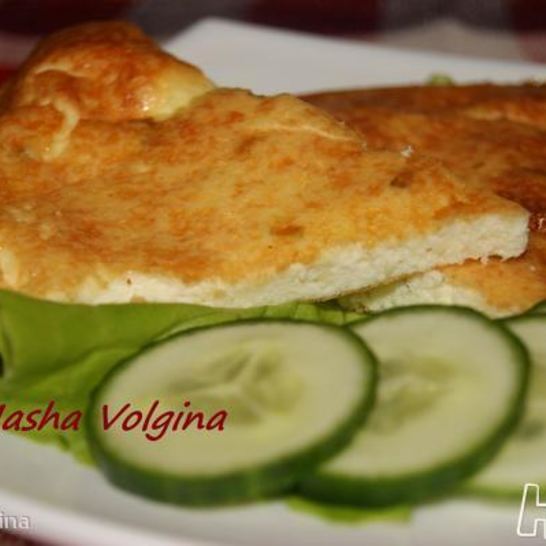 Рецепт творожного омлета