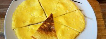 тэбе-омлет и омлет тонкий. Шаг 3