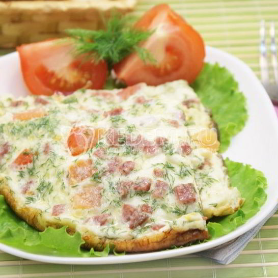 Рецепт вкусного омлета