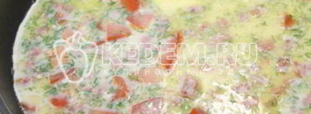 вкусный омлет. Шаг 5