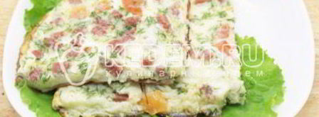 вкусный омлет. Шаг 7