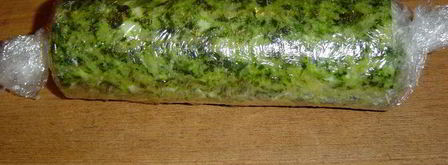 закуска из омлета, сыра и красной рыбы. Шаг 7