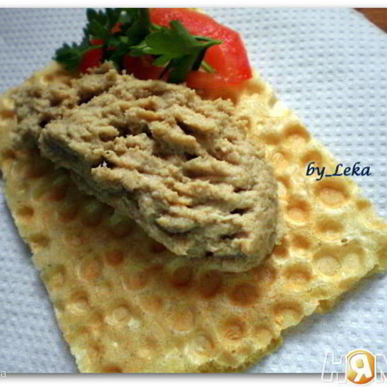Рецепт куриного паштета с грибами