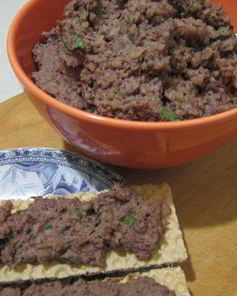 Паштет из фасоли с булгуром