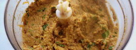 паштет из фасоли с грибами. Шаг 5