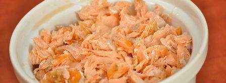 паштет из форели с икрой праздничный. Шаг 3