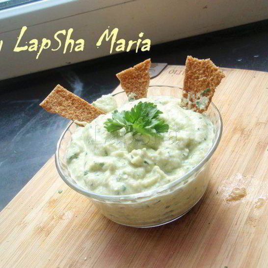 Рецепт паштета из кабачков с брынзой