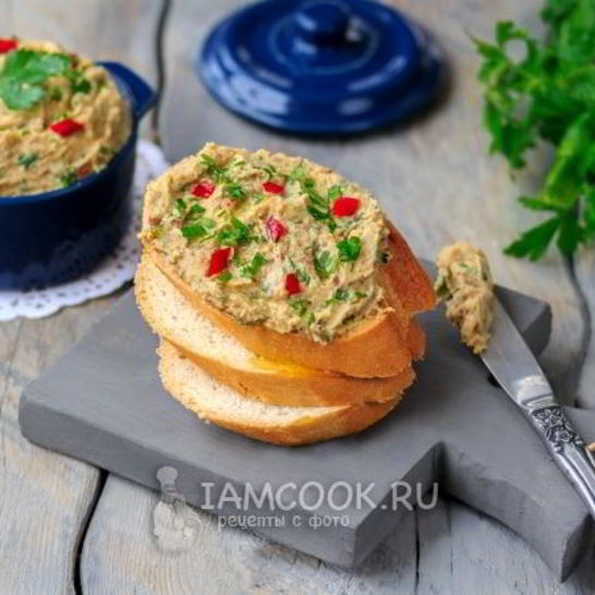 Рецепт паштета из красной фасоли