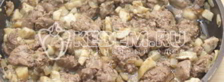 паштет из куриной печени праздничный. Шаг 7