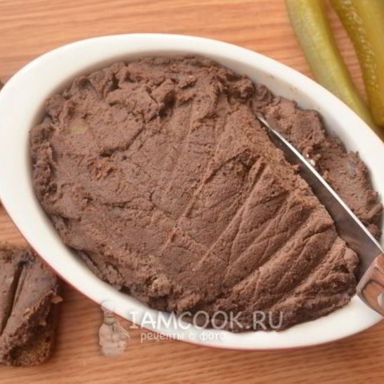 Рецепт паштета из куриной печени с черносливом и грецкими орехами