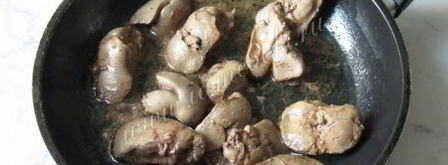 паштет из куриной печени с грибами. Шаг 4