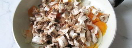 паштет из куриной печени с грибами. Шаг 7