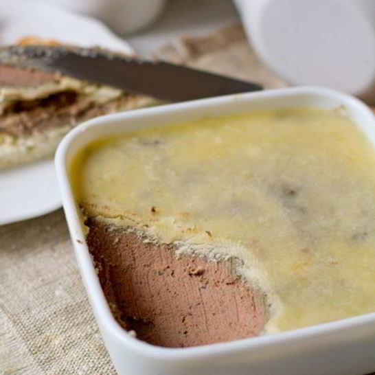 Рецепт паштета из куриной печени с оливками и коньяком
