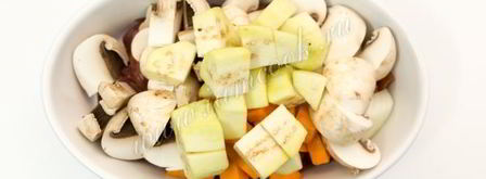 паштет из куриной печени с овощами. Шаг 4