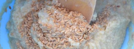 паштет из нута с яблоками и хлебцами из отрубей. Шаг 3