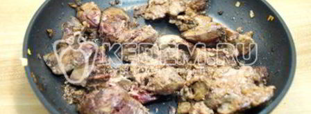 паштет из печени новогодний. Шаг 4