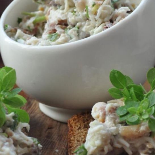 Рецепт паштета из сельди горячего копчения