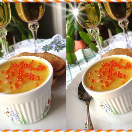 Рецепт паштета из семги с красной икрой и вином