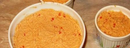 паштет из семги с красной икрой и вином. Шаг 2