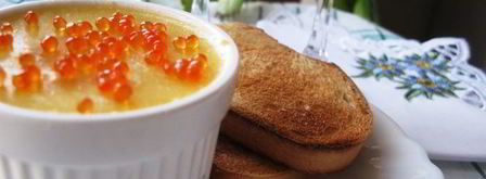 паштет из семги с красной икрой и вином. Шаг 3