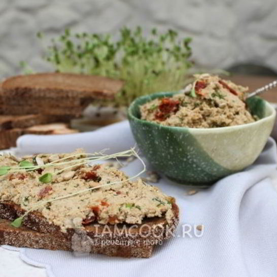 Рецепт паштета из семян подсолнуха