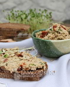 Паштет из семян подсолнуха