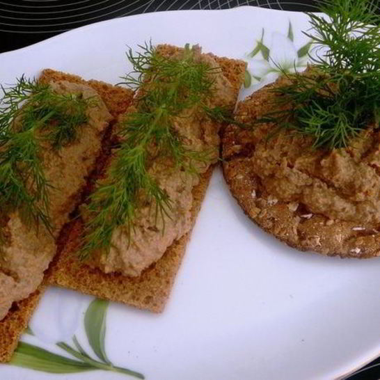 Рецепт паштета из свиной печени