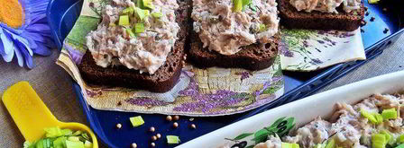 паштет из тунца с яблоком и рисом. Шаг 17