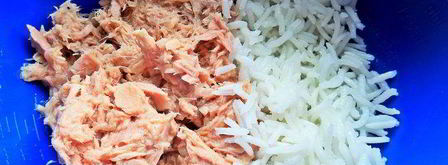 паштет из тунца с яблоком и рисом. Шаг 4