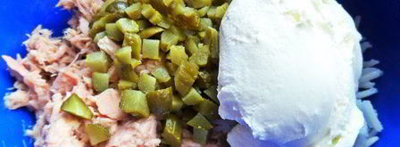 паштет из тунца с яблоком и рисом. Шаг 9