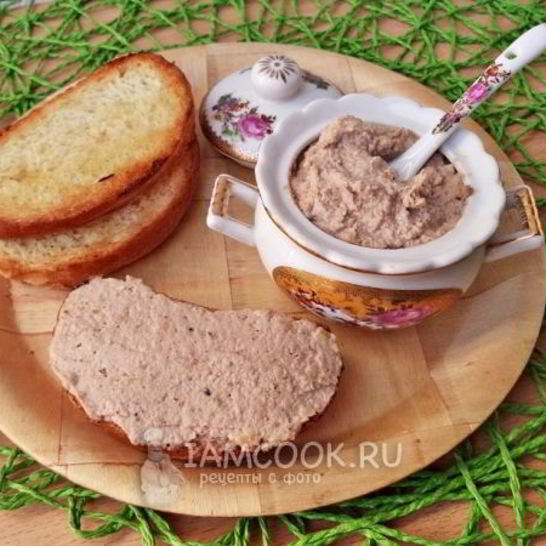 Рецепт паштета из яиц с орехами