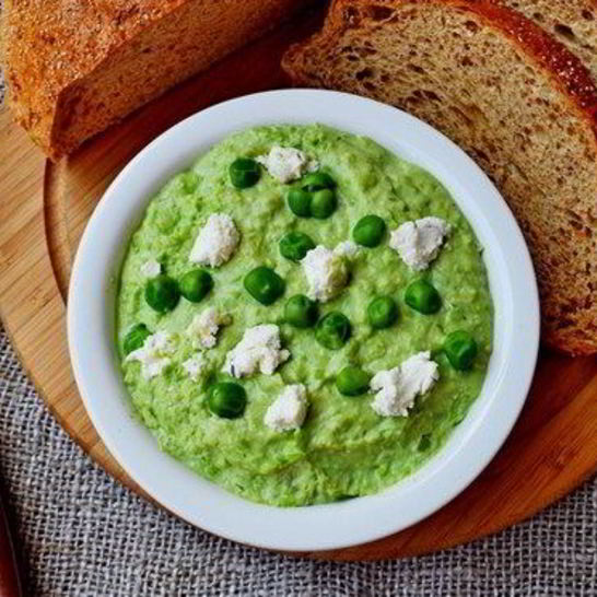 Рецепт паштета из зеленого горошка