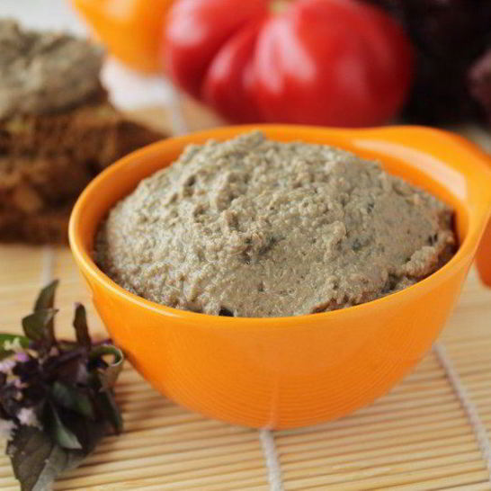 Рецепт паштета печеночного с баклажаном