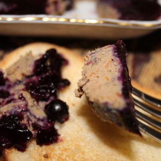 Рецепт паштета с черносмородиновым желе