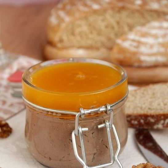 Рецепт паштета с облепиховым желе