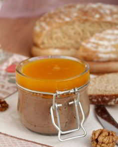 Паштет с облепиховым желе