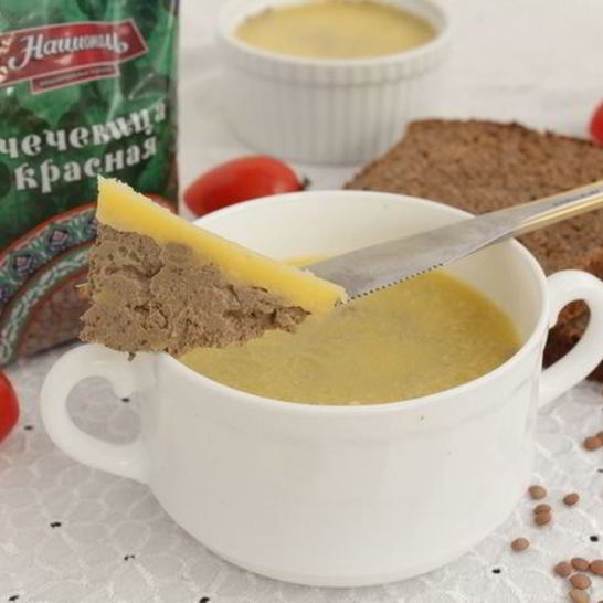 Рецепт печеночно-чечевичного паштет