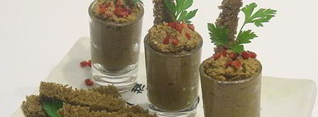 печеночный куриный паштет с тыквой и овощами. Шаг 6